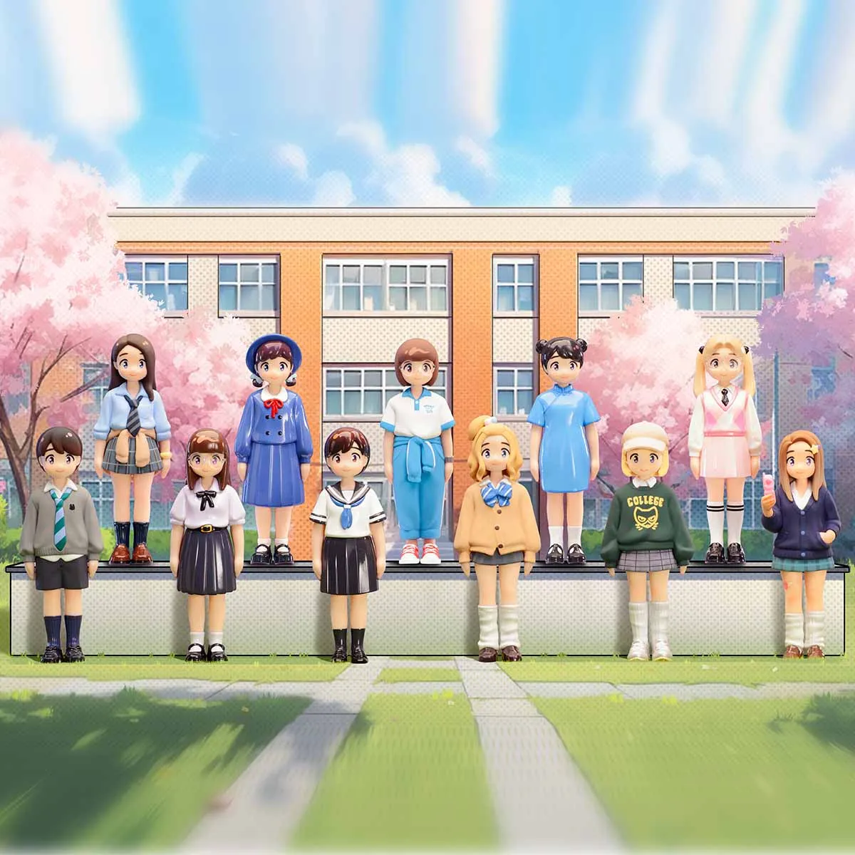 Modern Living Geek Culture Nori Youth LookBook Series Figures