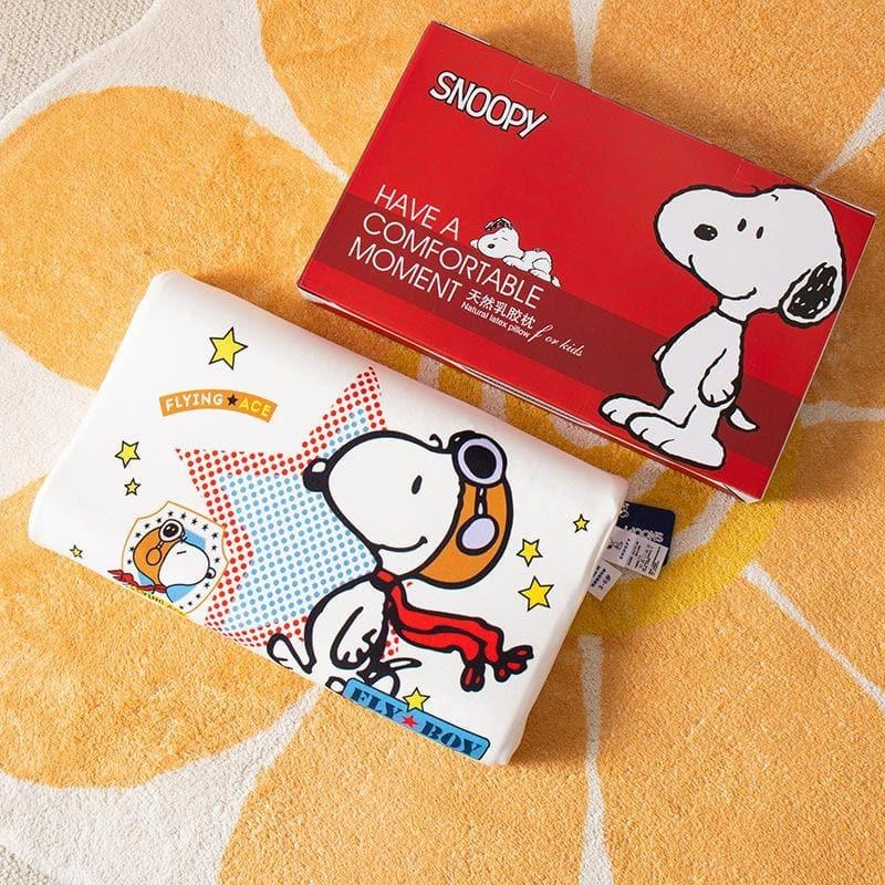 Satisfying Conclusion Snoopy Natural Latex Soft Pillow Kids