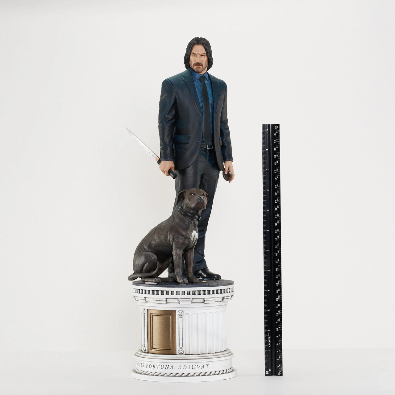 Custom Arrangement John Wick: Chapter 3 - John Wick (w/ Companion) Milestones 1/6 Scale Statue