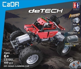 Off-Road Climbing Car Building Blocks Set Golden Ending Real World