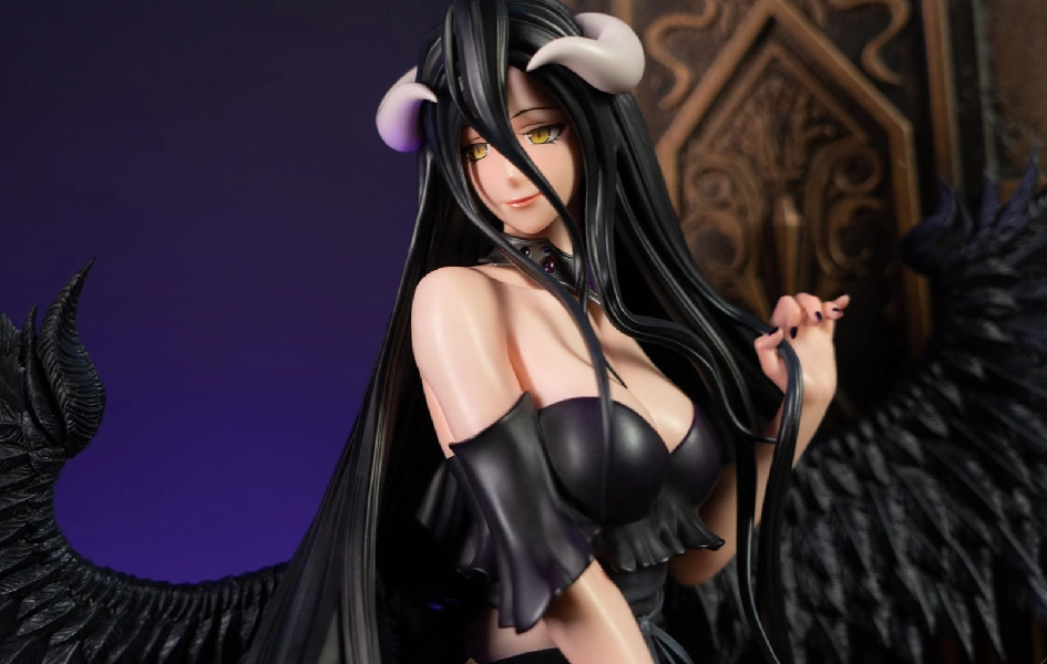 Folk Tale Action Hero Overlord - Albedo 1/4 Scale Statue by Avalon Continent Collectibles