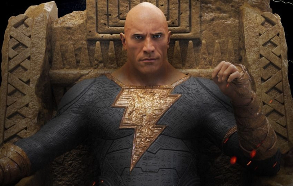 Mini Collectible Acrylic Stand Black Adam Master Craft Statue