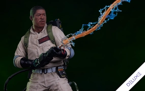 Iconic Character Realistic Art Ghostbusters - Winston Zeddemore (Deluxe) 1/4 Scale Statue