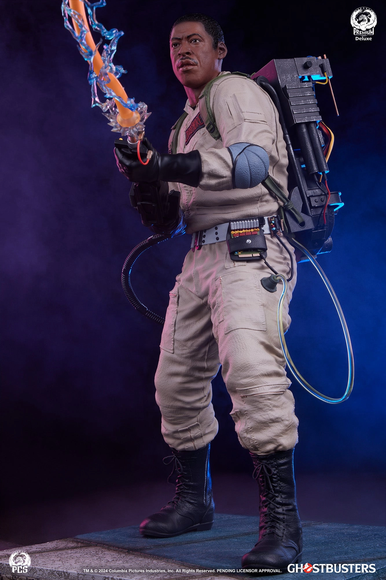 Lasting Value Ghostbusters - Winston Zeddemore (Deluxe) 1/4 Scale Statue