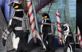 Wedding Topper SciFi Model Batman Returns (1992) - Penguin Army 3-Piece 1/6 Scale Accessory Set