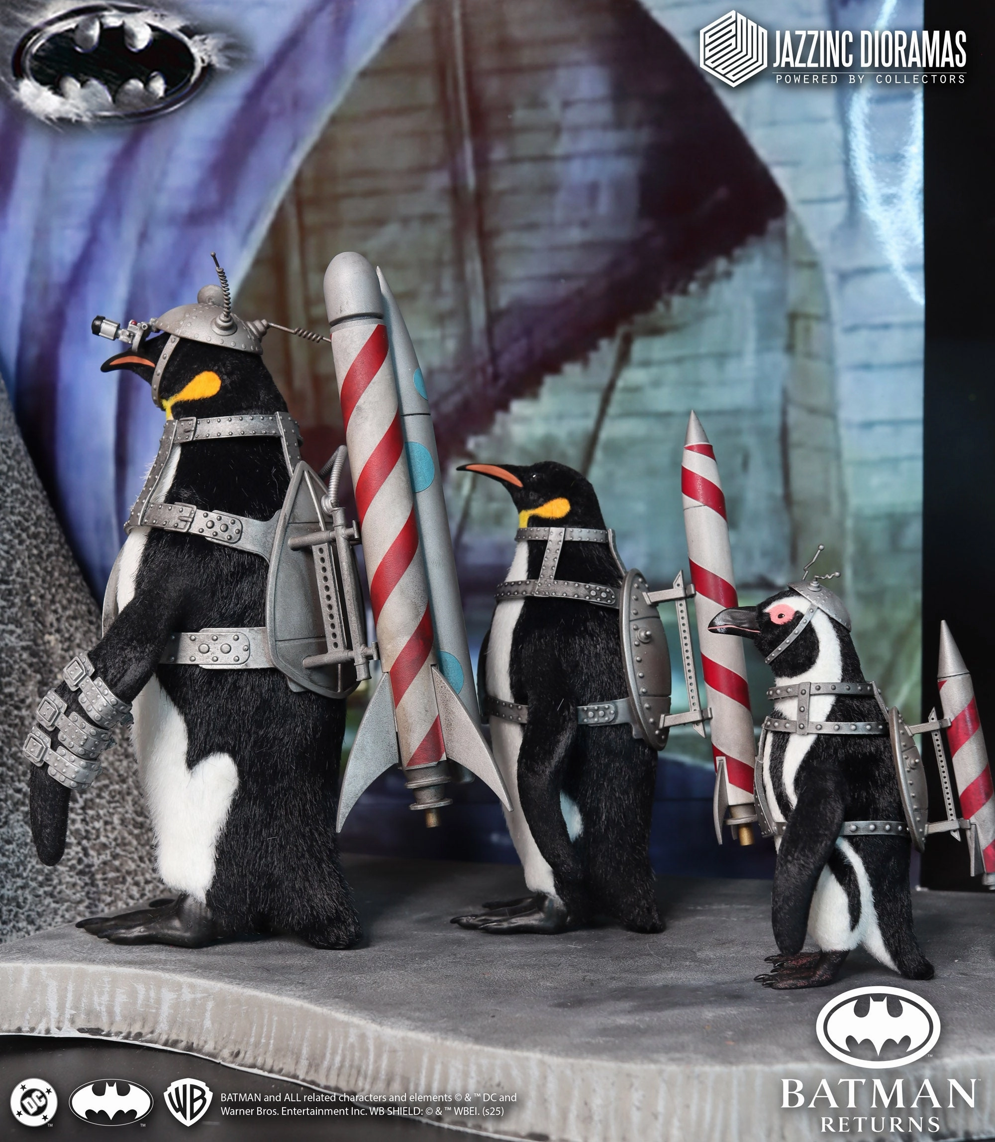 Batman Returns (1992) - Penguin Army 3-Piece 1/6 Scale Accessory Set Memory Keepsake