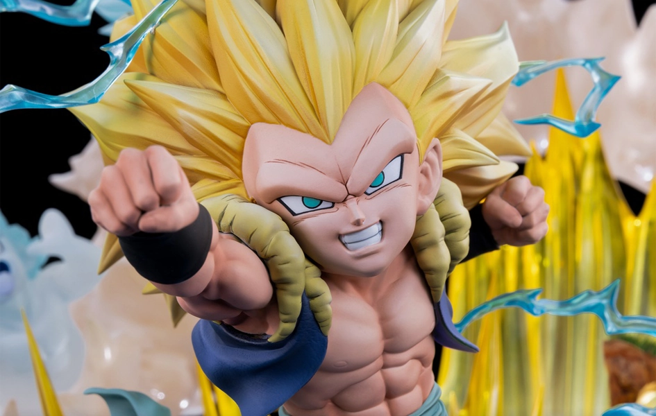 Dragon Ball Z - Gotenks Super Saiyan 3 HQS Diormax 1/6 Scale Statue Forest Creature