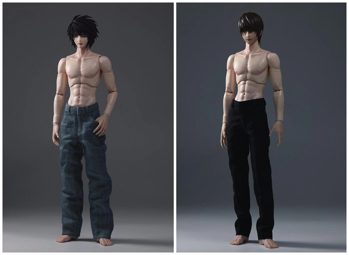 1:6 L Lawliet & Yagami Light Double Suit Action Figure Set Frequent Event Philosophical Themes