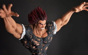 Display Model Dynamic Sculpture Grappler Baki - Yujiro Hanma 1/6 Scale Statue