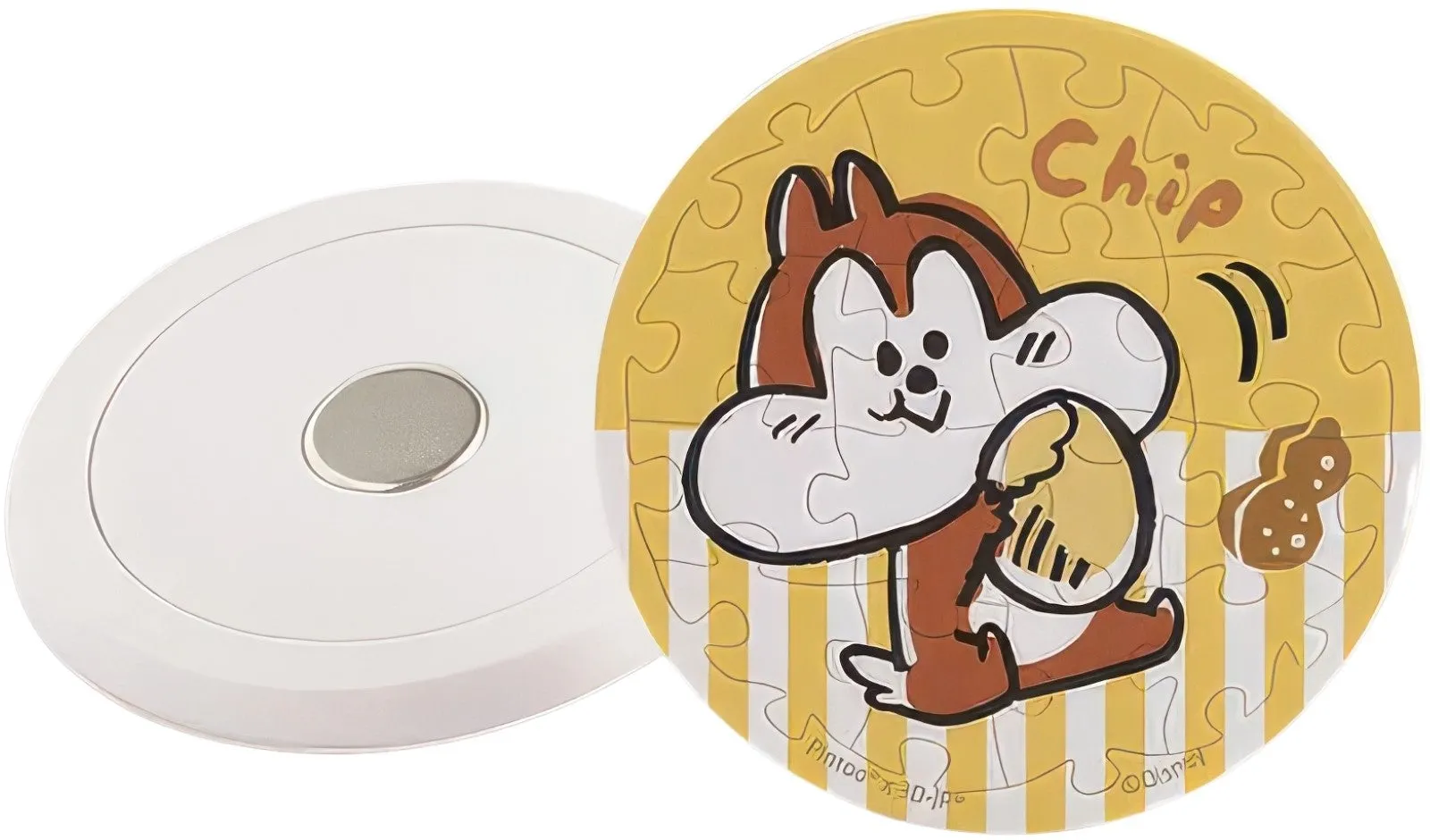Pintoo D1217??Chip 'n' Dale - Chip??16 Pieces Magnet Puzzle Periodic Table