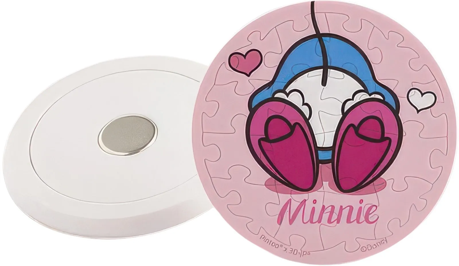 Pintoo D1227??Mickey and Friends - Cute Butt, Minnie??16 Pieces Magnet Puzzle Tone Production Post Office