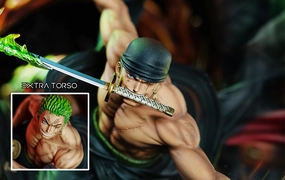 Roronoa Zoro Three Sword Style 1/6 Scale Statue by Toei Exclusive Outfit