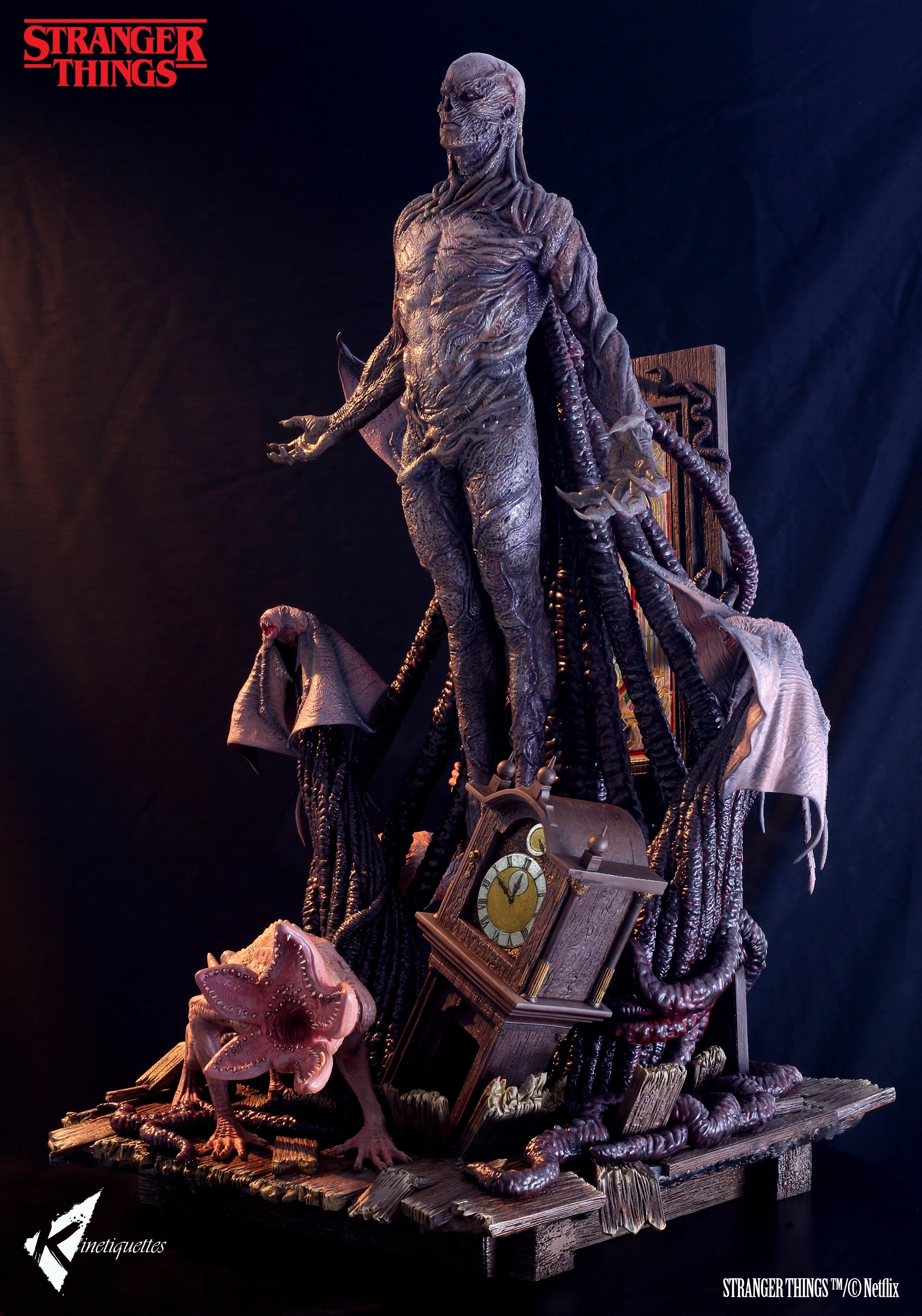 Underground Scene Archival Quality Stranger Things Vecna 1/4 Scale Statue