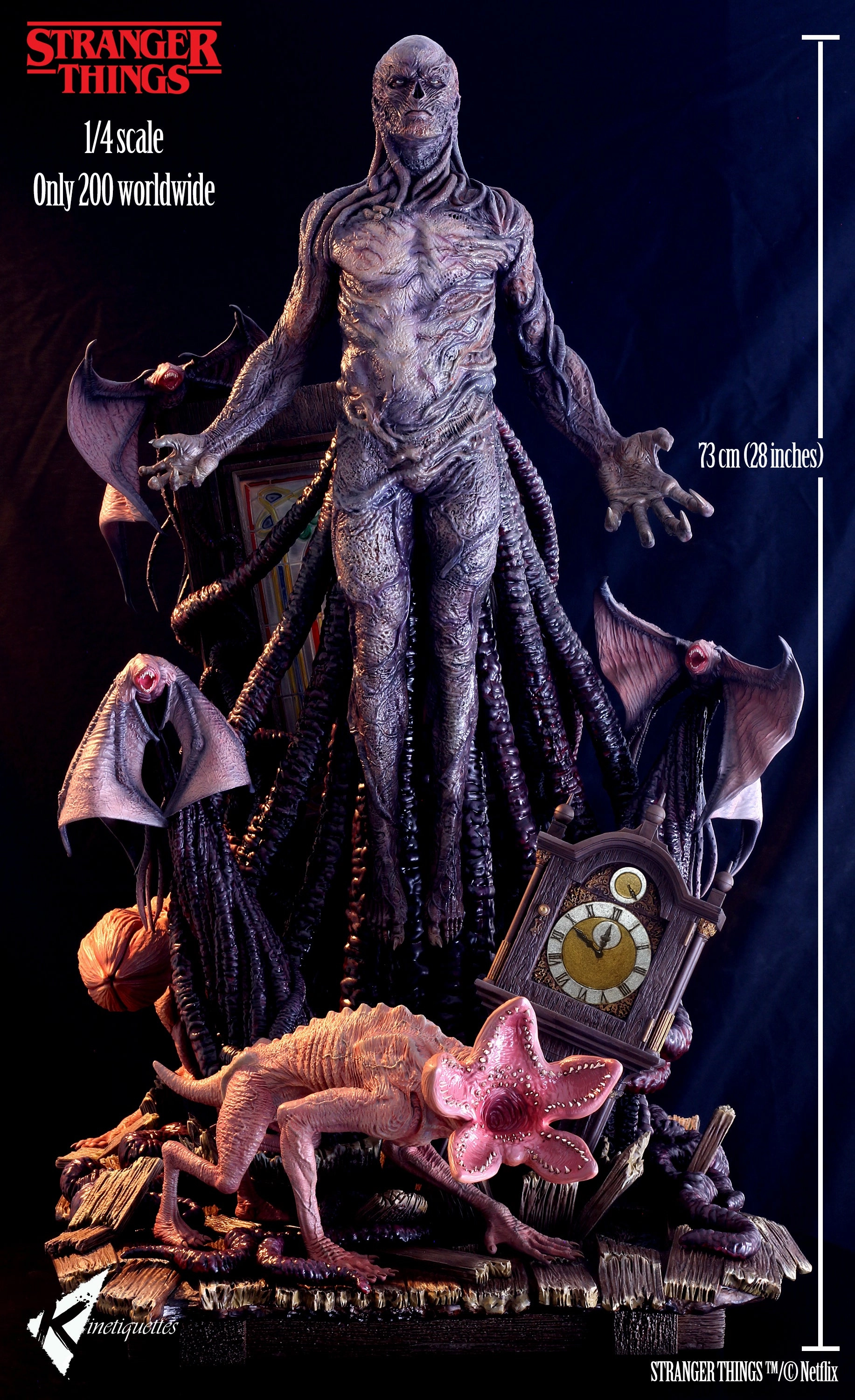 Surrealist Art Online Forum Stranger Things Vecna 1/4 Scale Statue