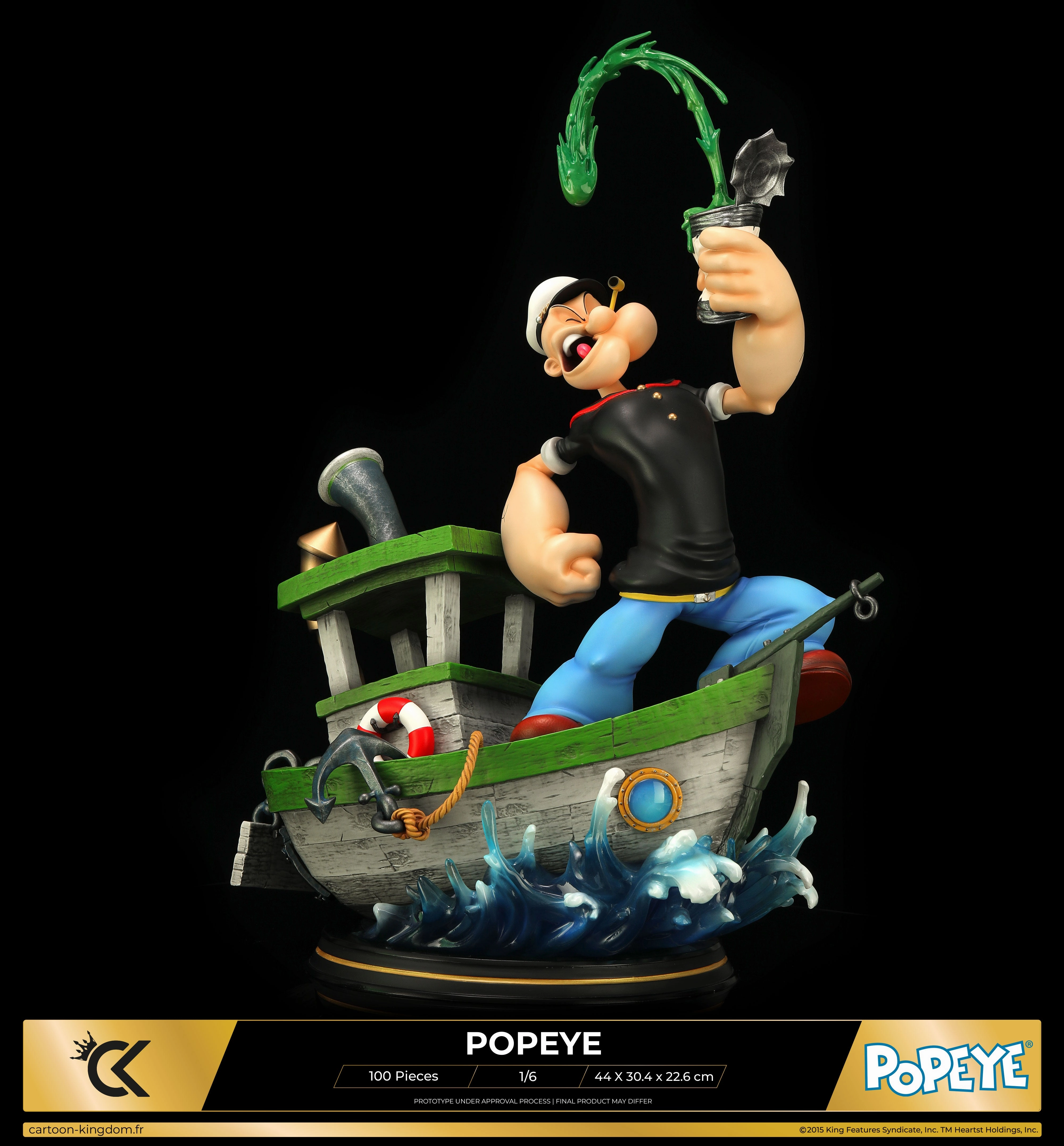 Popeye (Spinach Boat) 1/6 Scale Statue Movie Character
