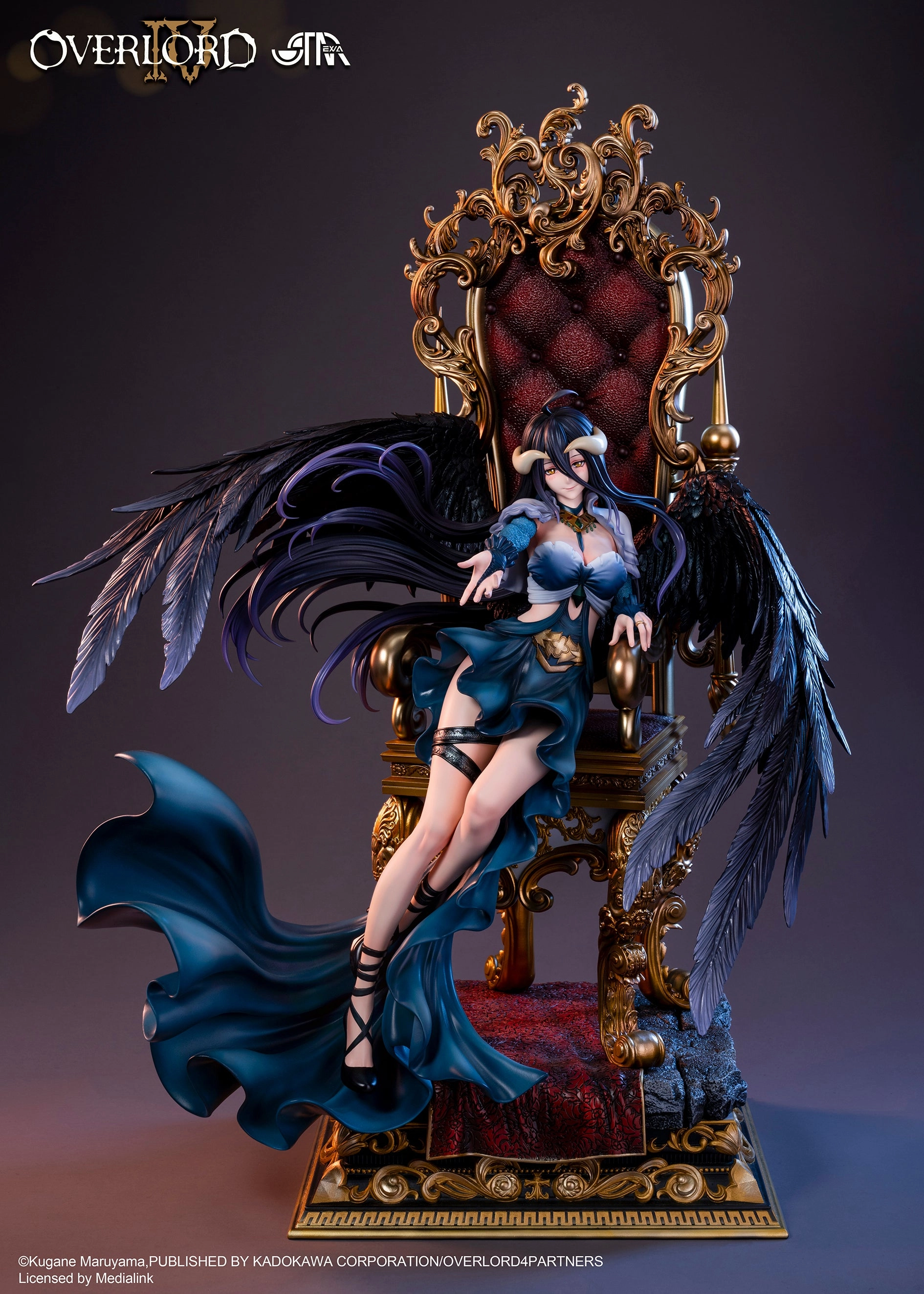 Overlord - Albedo 1/4 Scale Statue by STAREXVA Horror Icon