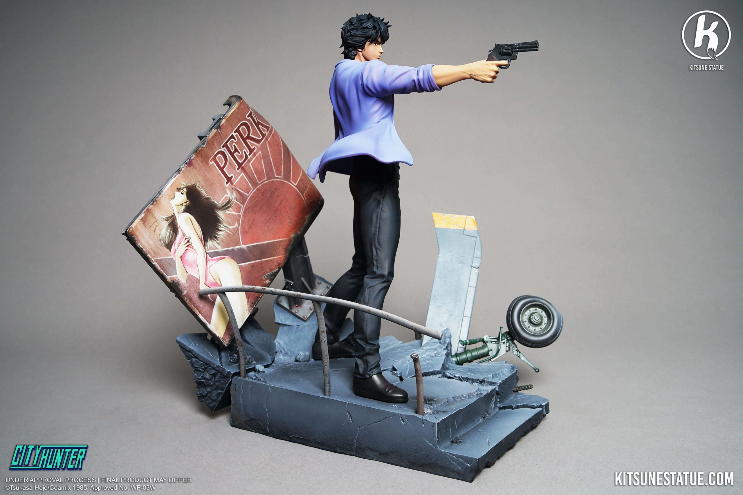 City Hunter - Ryo Saeba 1/6 Scale Statue Special Color Book Character