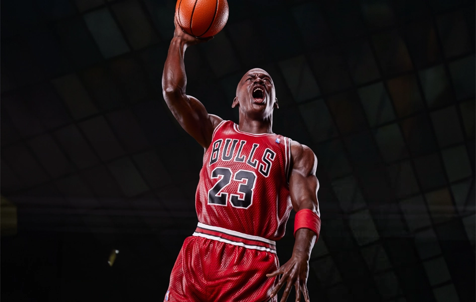Michael Jordan 1/4 Scale Statue Miniature Toy