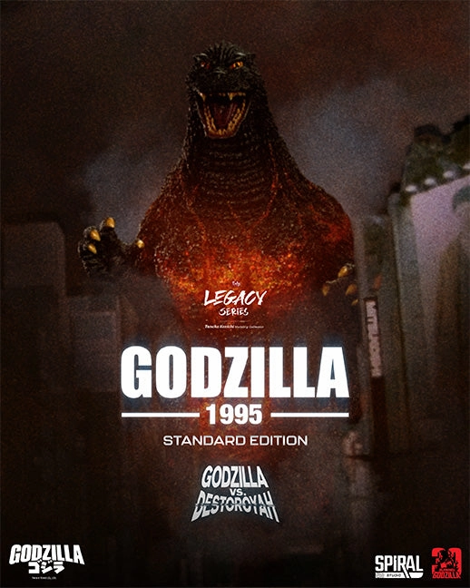The Legacy Series: Tanaka Kenichi Modeling Collection - Godzilla 1995 (Standard Roaring) Statue Articulated Hero