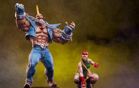 Fabric Figure Cammy and Birdie 1/10 Scale Statue Set