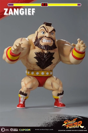 Active Forums Exemplary Model QBitz Street Fighter Series Zangief Soft Vinyl Action Figure
