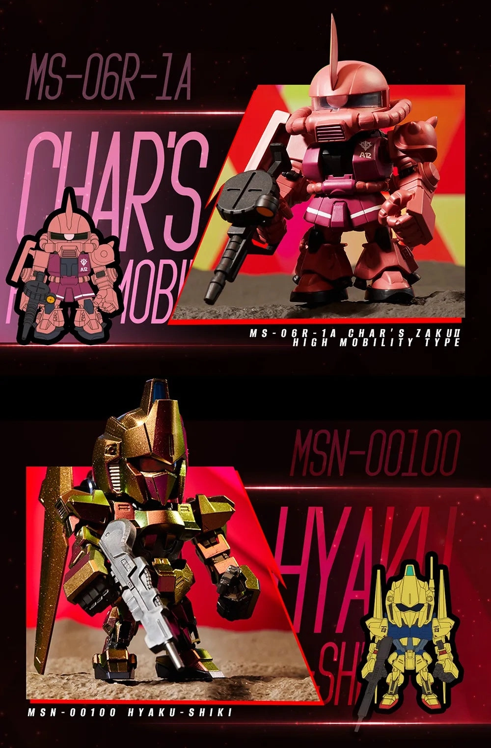 QMSV Char's Custom Mini Figure Archetypal Combo Move