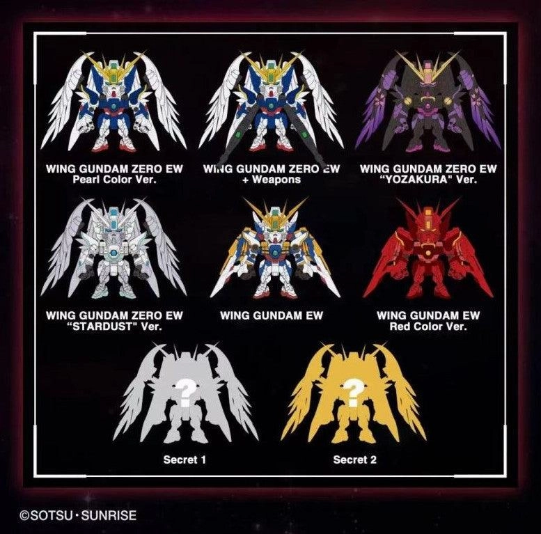 Stable connection Pattern Recognition QMSV Wing Gundam Zero EW Mini Figure