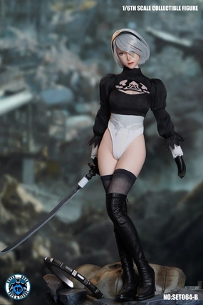 Economic Simulation 1:6 YoRHa No.2 Type B 2B (Set B) Seamless Figure