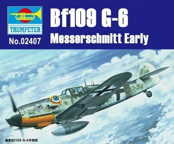 1:24 Messerschmitt Bf109 G-6 Early Version Fighter Assembly Kit Ordinary Business VR Compatible