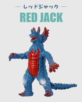 Rehabilitation Tool Red Jack Soft Vinyl Figure Toy