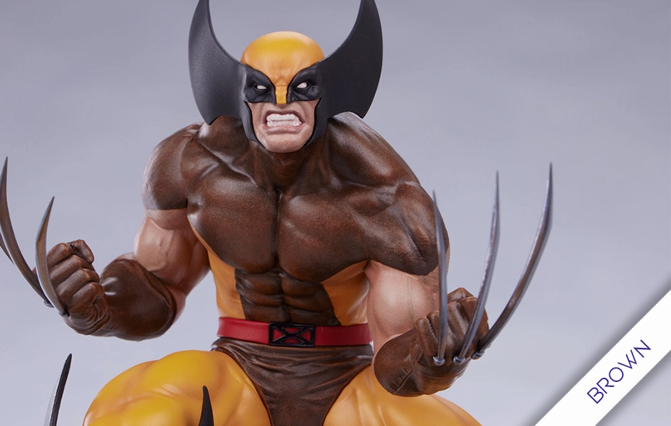 Marvel Gamerverse - Wolverine (Brown Suit) 1/10 Scale Statue Series Collection