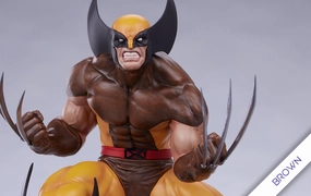 Marvel Gamerverse - Wolverine (Brown Suit) 1/10 Scale Statue Series Collection