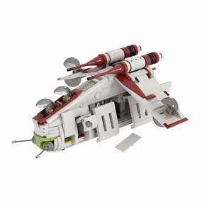 Safe Environment Dynamic Reflections Republic Attack Gunship Building Blocks