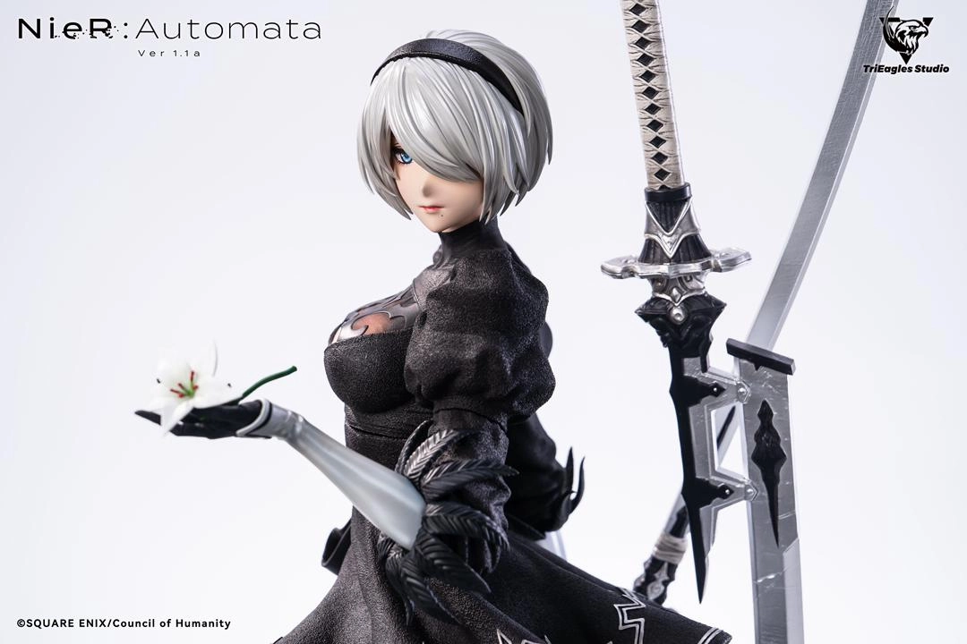 Event specific NieR: Automata - YoRHa No. 2 Type B (2B) 1/4 Scale Statue - SECRET