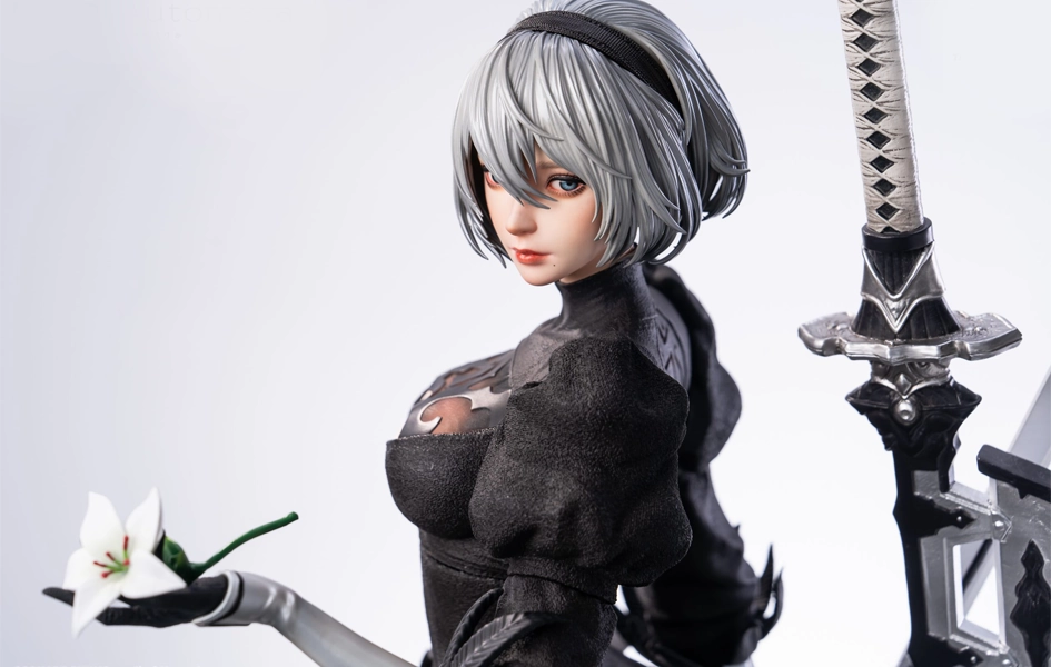 Painting Kit NieR: Automata - YoRHa No. 2 Type B (2B) 1/4 Scale Statue - SECRET