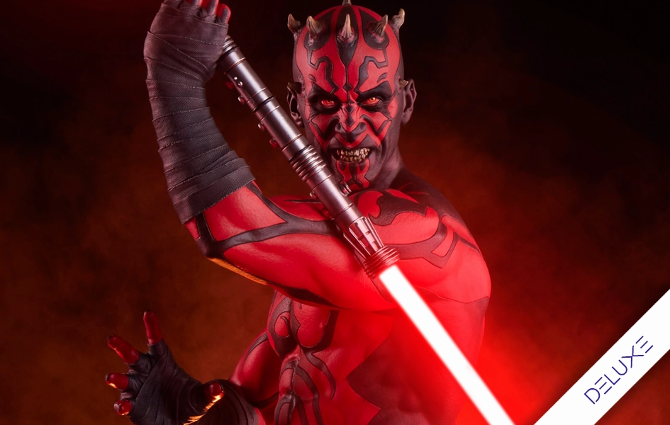 Classroom Decor Generational Gift Darth Maul (Deluxe) 1/3 Scale Statue