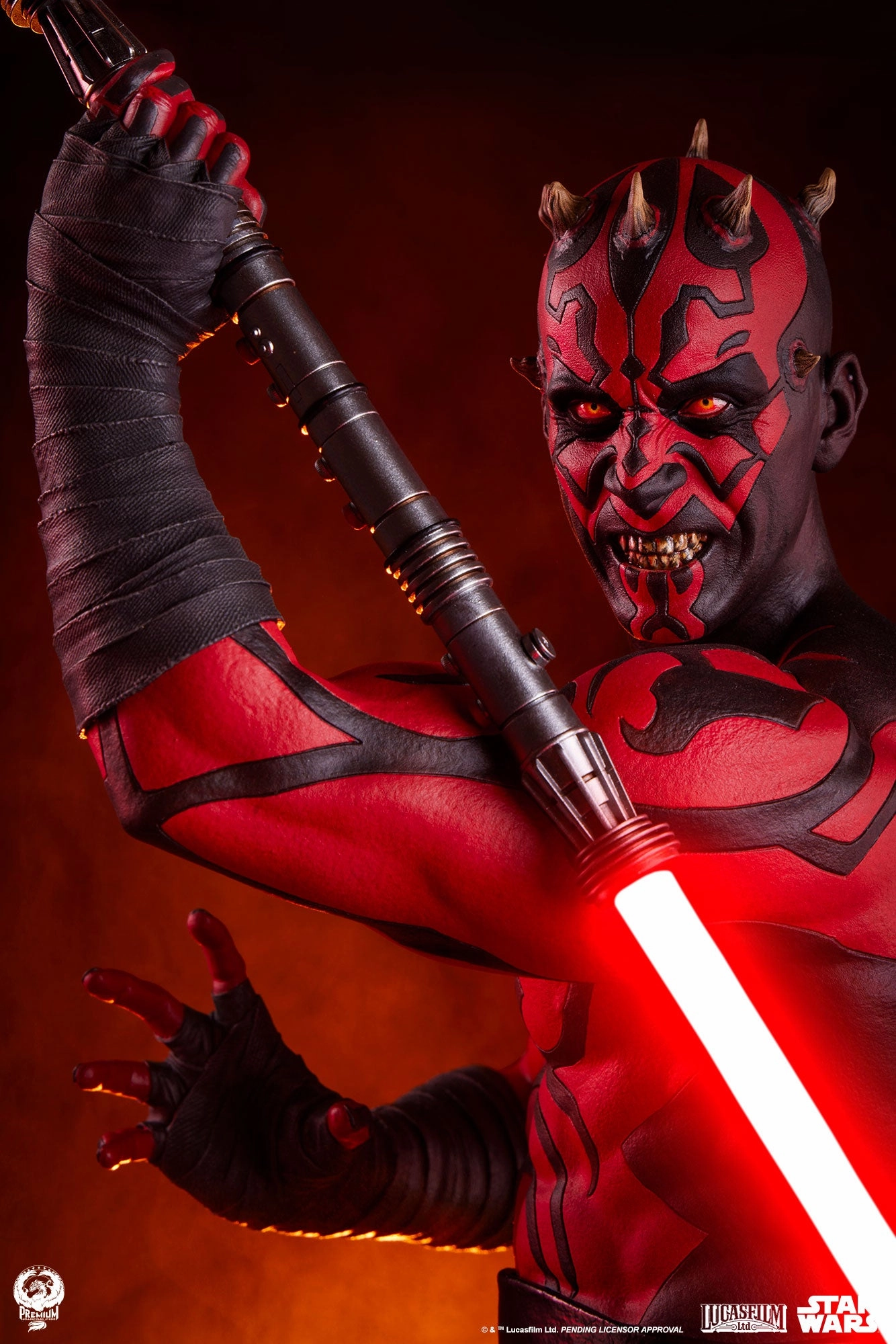 Horror Icon Eco Friendly Darth Maul (Deluxe) 1/3 Scale Statue