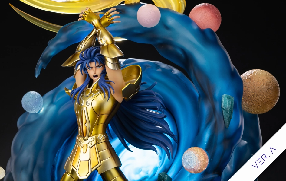 Desktop Decor Saint Seiya - Gemini Saga (Version A) 1/6 Scale Statue