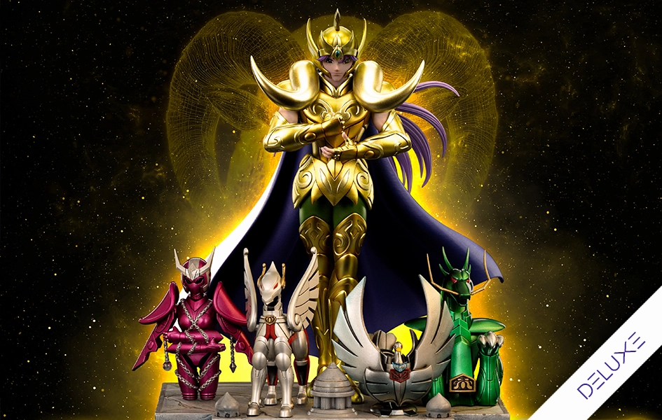 Rarity Value Collector Display Saint Seiya - Aries M?? Deluxe Art Scale 1/10