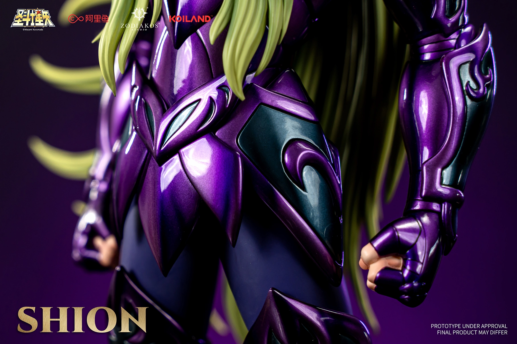 Saint Seiya - Aries Shion (Classic Version) 1/6 Scale Statue Mindfulness practice Oceanic Art