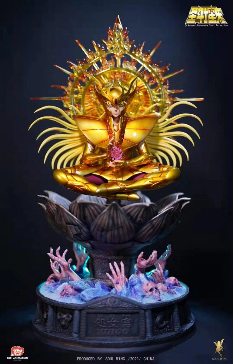 Saint Seiya - Gold Myth Cloth - Virgo Shaka Deluxe Version 1/4 Scale Statue Holiday Catalog Hobby Figure