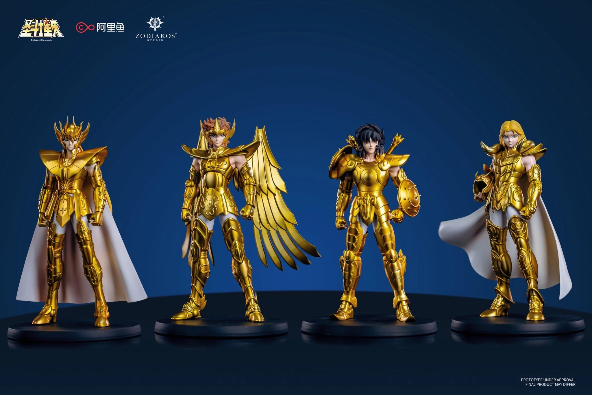 Maximalist Art Saint Seiya - Gold Saint Star Shine Series 1/12 Scale Figure Set