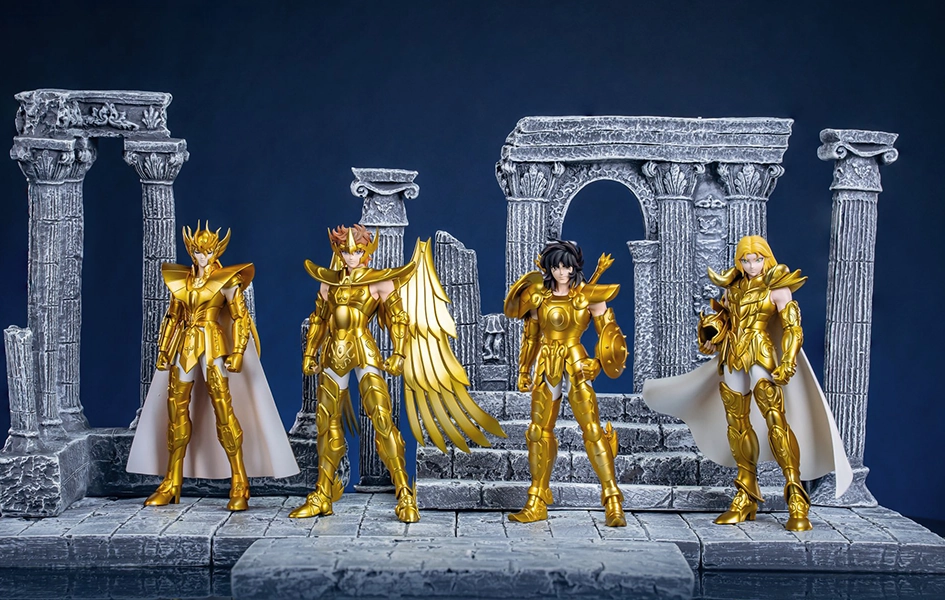 Saint Seiya - Gold Saint Star Shine Series 1/12 Scale Figure Set Gift Guide