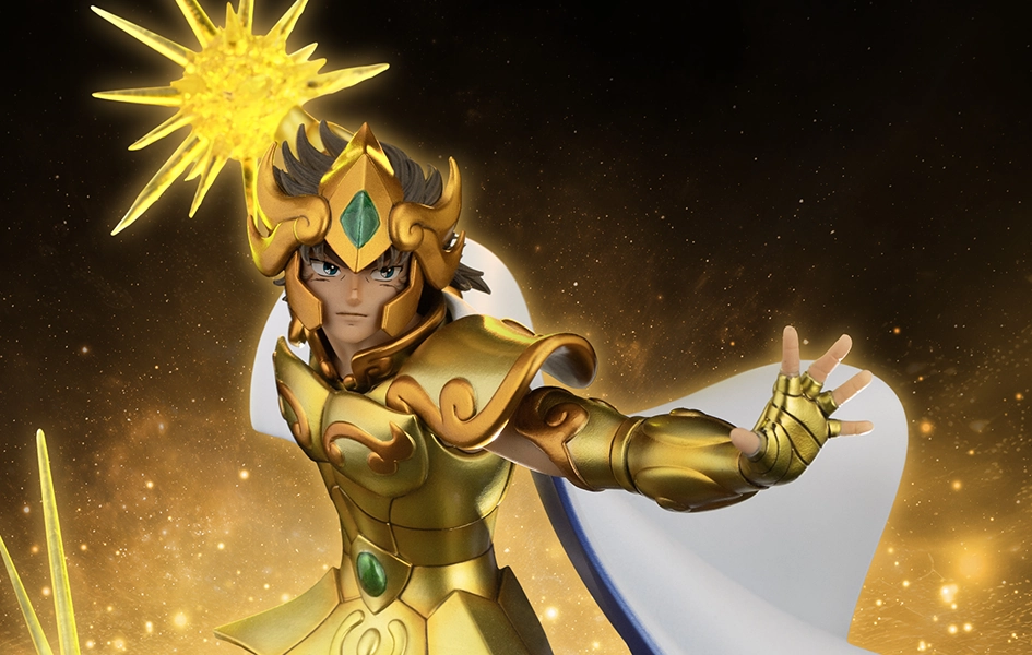Saint Seiya - Leo Aiolia Art Scale 1/10 City Memento