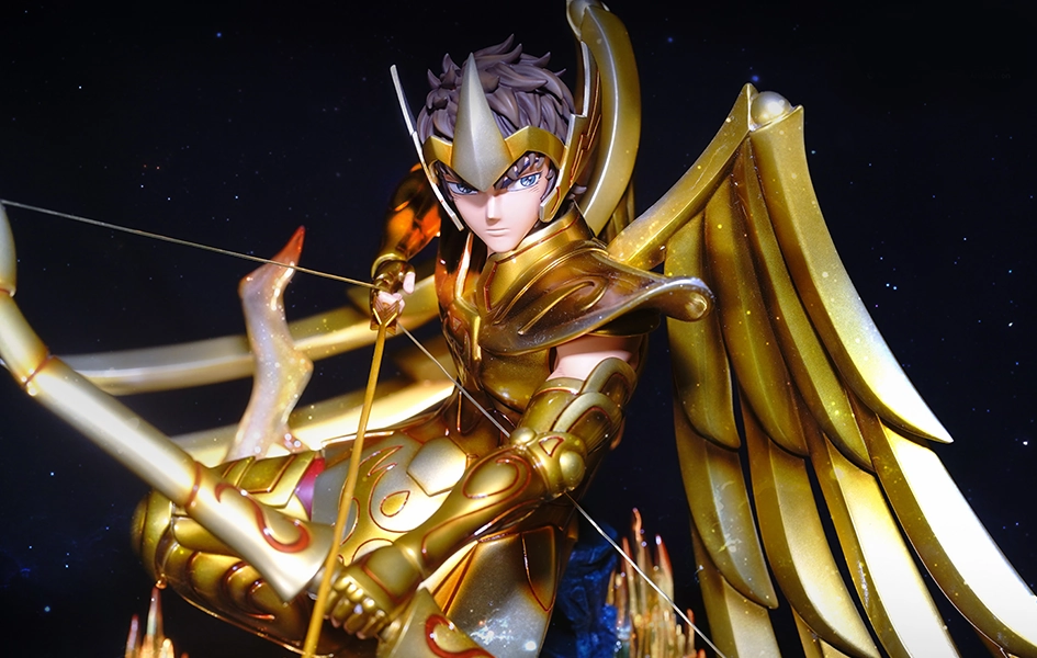 Press Worthy Airplane Replica Saint Seiya - Sagittarius Aiolos 1/4 Scale Statue