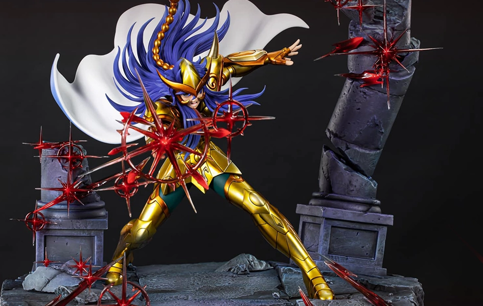 Airplane Replica Robot Design Saint Seiya - Scorpio Milo 1/6 Scale Statue