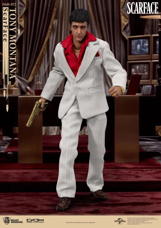Scarface - Tony Montana DAH-072 Dynamic 8ction Heroes Figure Ceramic Sculpture Beginner Friendly