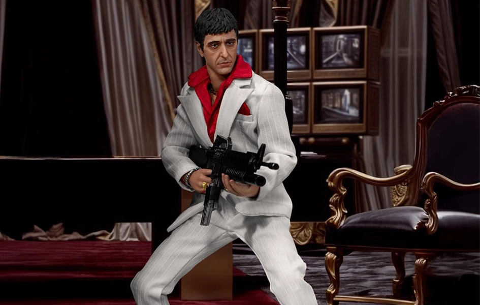 Kids Room Transforming Toy Scarface - Tony Montana DAH-072 Dynamic 8ction Heroes Figure