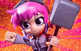 Protective Case Scott Pilgrim Takes Off - Ramona Flowers (Regular) Super Vinyl Figure