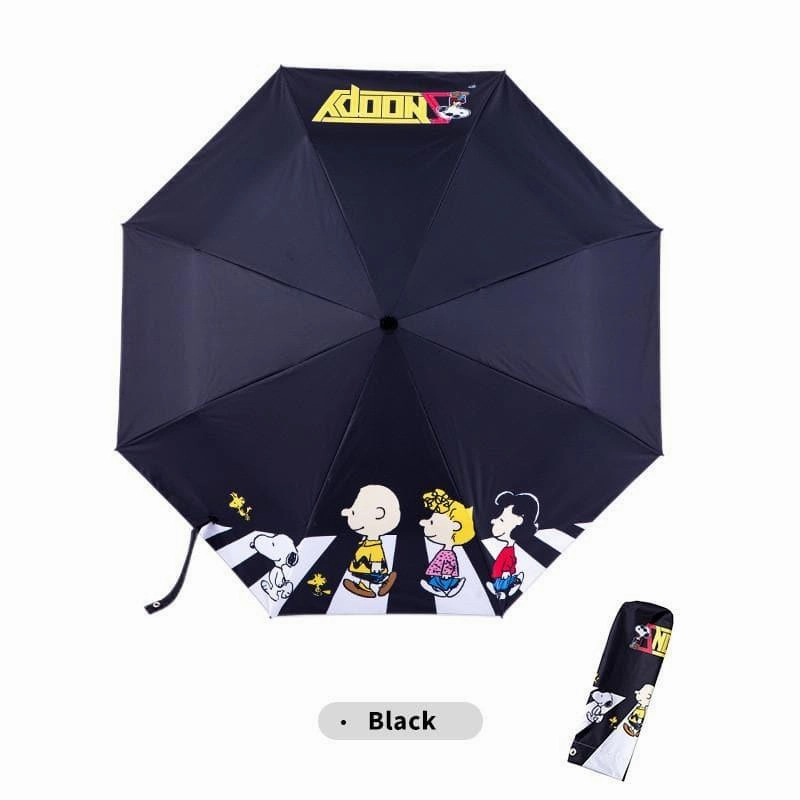 Free Upgrade Language Support Snoopy Outdoor Folding Umbrella